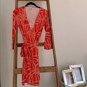 Diane Von Furstenberg vintage silk wrap dress